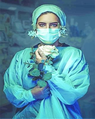 The Nurse Is The Real Hero NEW Paint By Numbers