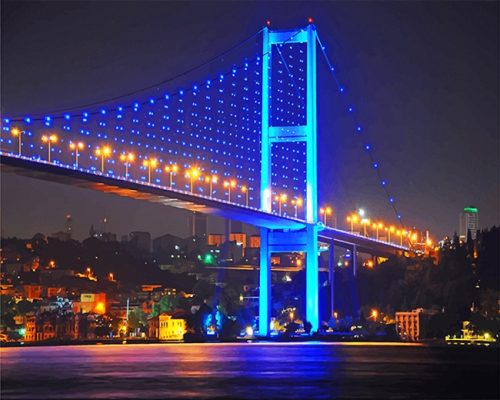 Bosphorus Bridge Turkey NEW Paint By Numbers