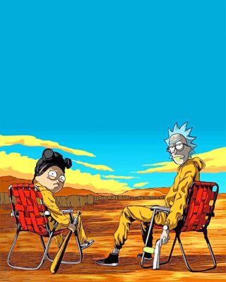 Cool Rick and Morty NEW Paint By Numbers