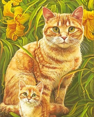 Cute kitties NEW Paint By Numbers