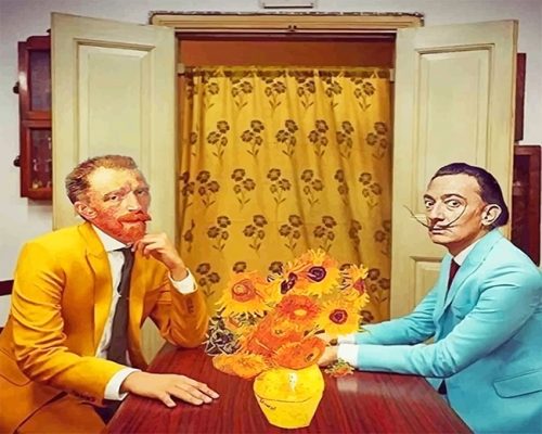 Van Gogh and Dali NEW Paint By Numbers