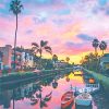 Venice Canals Walkaway Los Angeles California NEW Paint By Numbers