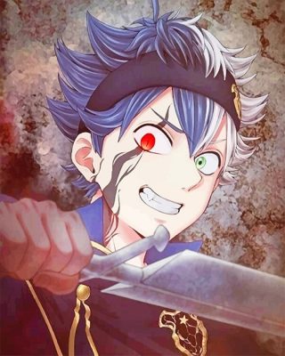 Black Clover Asta NEW Paint By Numbers