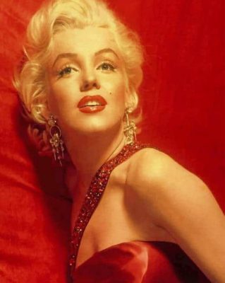 Famous Actress Marilyn Monroe Paint By Numbers