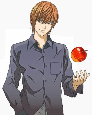 Light Yagami Death Note Serie NEW Paint By Numbers