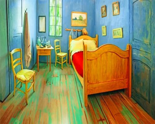 Van Gough Bed Room painnt by numbers