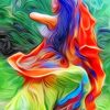 Abstract dancer Paint by numbers