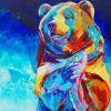 Colorful Bear Paint by numbers