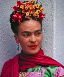 Frida Kahlo paint by numbers