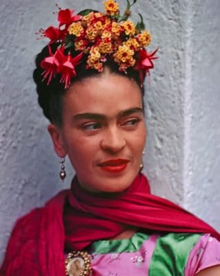 Frida Kahlo paint by numbers