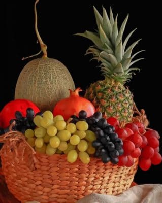 Fruit Basket paint by numbers