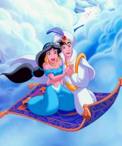 Disney Aladdin Paint by numbers