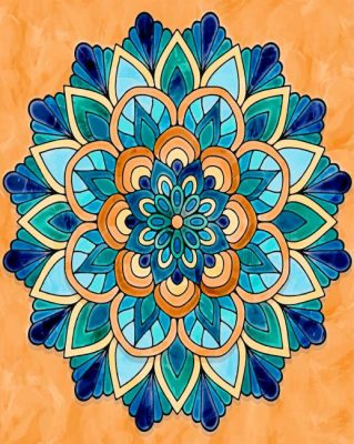 Mandala Art Paint by numbers