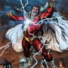 Shazam Superhero paint by numbers