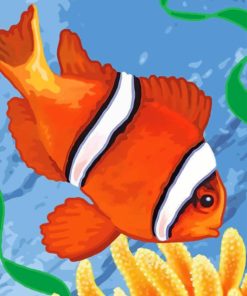 aesthetic-clown-fish-paint-by-numberaesthetic-clown-fish-paint-by-number