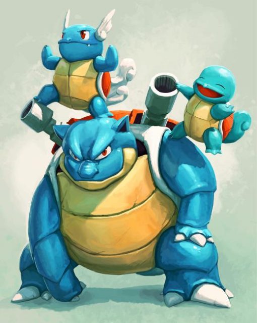 blastoise-pokemon-squirtle-paint-by-number