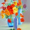 Aesthetic Flowers Vase Paint by numbers