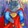 Super Cat Paint by numbers