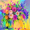 Flowers In A Vase Paint by numbers