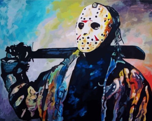 aesthetic jason voorhees-paint-by-numbers