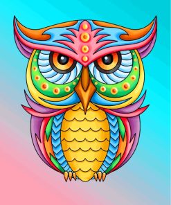 colorful-owl-paint-by-numbers