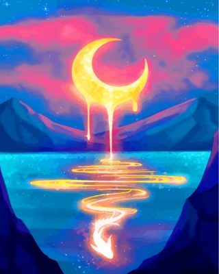 goldeng-crescent-moon-paint-by-numbers