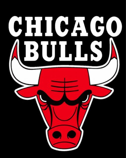 Chicago-Bulls-logo-paint-by-number