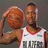 Damian-Lillard-blazers-player-paint-by-numbers