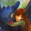 Hiccup How To Train Your Dragon Paint by numbers