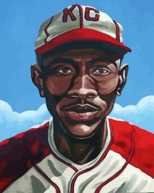 Satchel Paige Art Paint by numbers