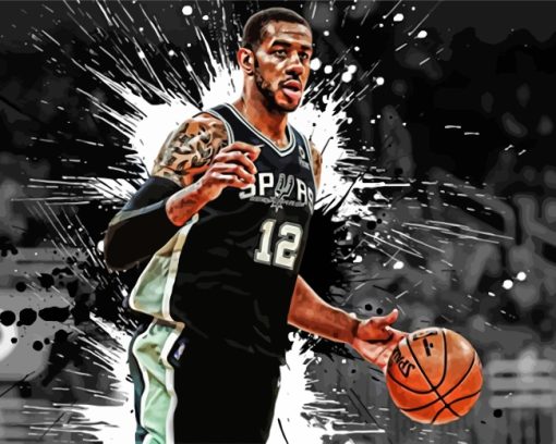 aesthetic-San-Antonio-Spurs-player-paint-by-numbers