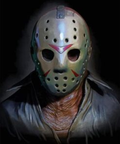 Aesthetic Jason Voorhees paint by numbers