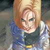 Android 18 Paint by numbers