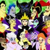 Disney Villains Paint by numbers