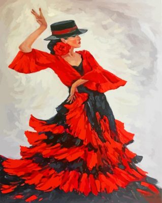 flamenco-dancer-paint-by-numbers