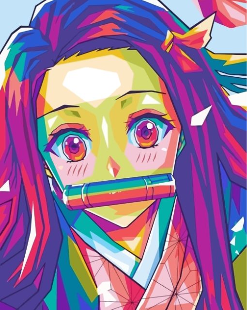 nezuko-art-paint-by-numbers