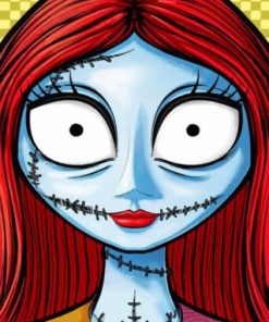 Sally From Nightmare Before Christmas Paint by numbers