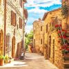 Tuscany Village Italy paint by numbers