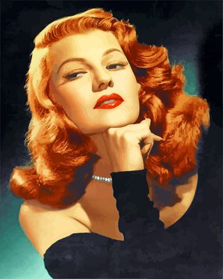 gorgeous-Rita-Hayworth-paint-by-numbers