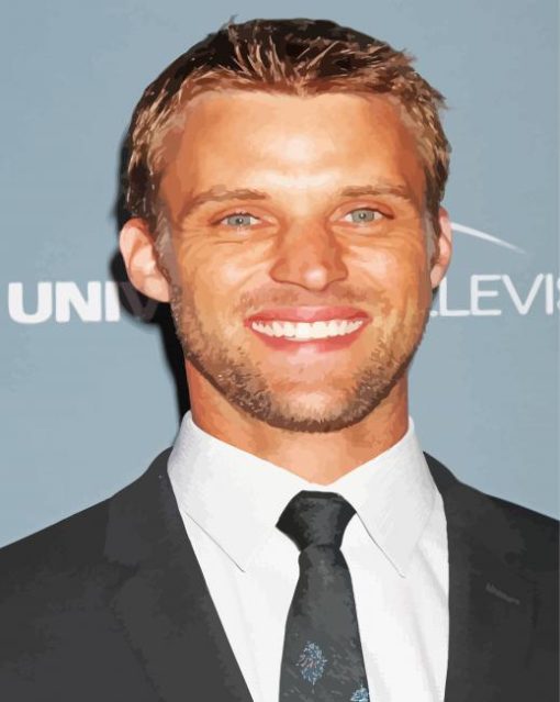 Jesse Spencer Smiling Paint By Numbers