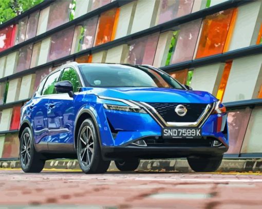 Nissan Qashqai Car Vehicle Paint By Numbers