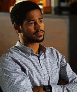 The Actor Alfred Enoch Paint By Numbers