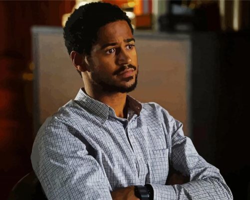 The Actor Alfred Enoch Paint By Numbers