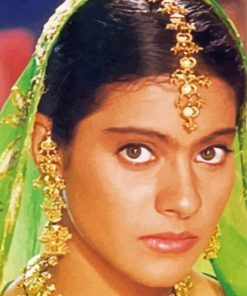 The Actress Kajol Paint By Numbers