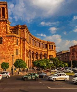 Armenia Yerevan City Paint By Numbers