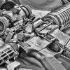 Black And White AR 15 Paint By Numbers