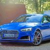 Blue Audi S5 Paint By Numbers