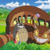 Catbus My Neighbor Totoro Studio Ghibli Paint By Numbers