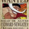 Edward Newgate One Piece Wanted Paint By Numbers