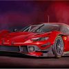 Ferrari 296 GT3 Car Paint By Numbers